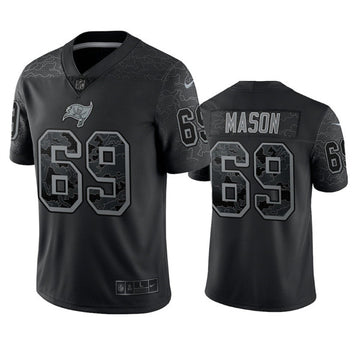 Shaq Mason Tampa Bay Buccaneers black Limited jersey
