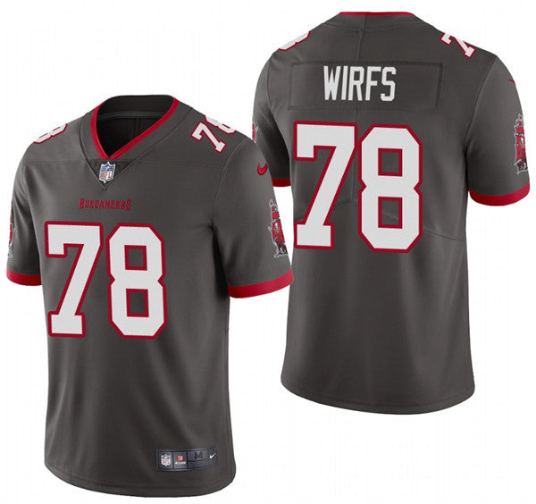 Tristan Wirfs Tampa Bay Buccaneers grey Vapor jersey