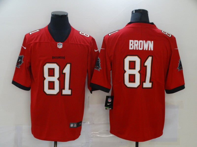 Antonio Brown Tampa Bay Buccaneers red Vapor jersey