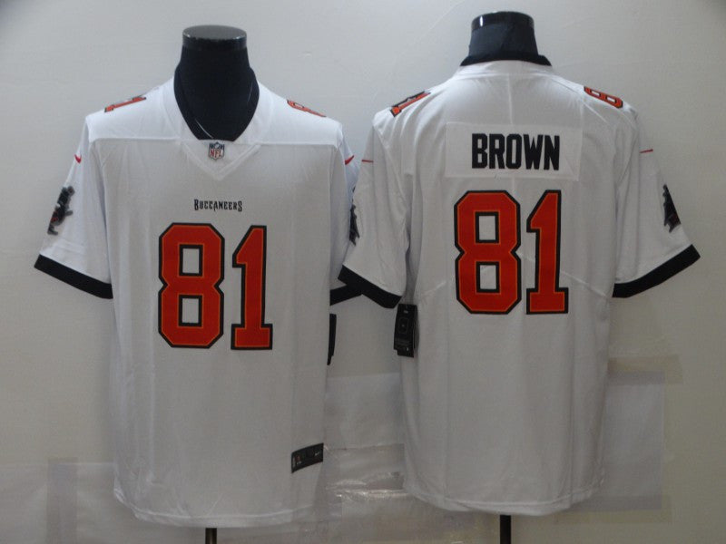 Antonio Brown Tampa Bay Buccaneers white Vapor jersey