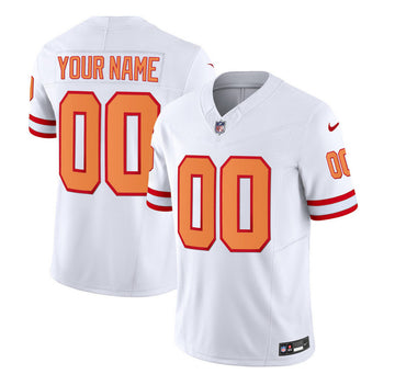 Custom Tampa Bay Buccaneers white Limited jersey