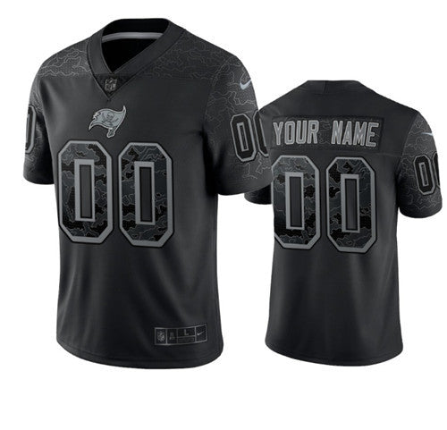 Custom Tampa Bay Buccaneers black Limited jersey