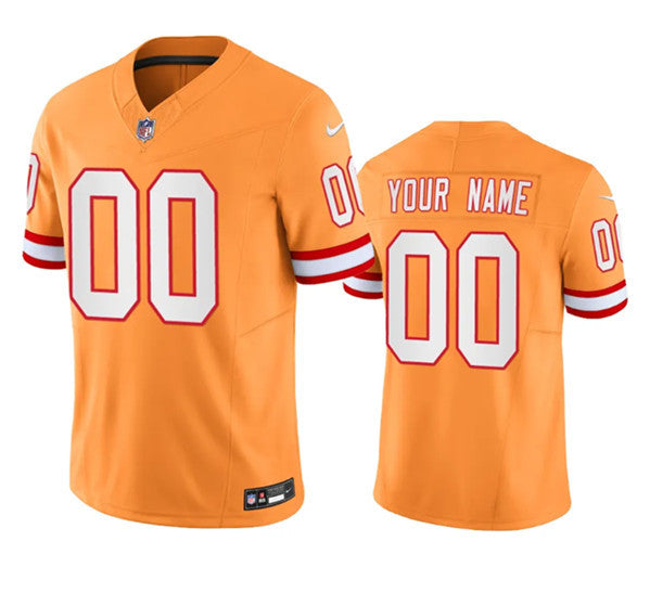 Custom Tampa Bay Buccaneers orange Limited jersey