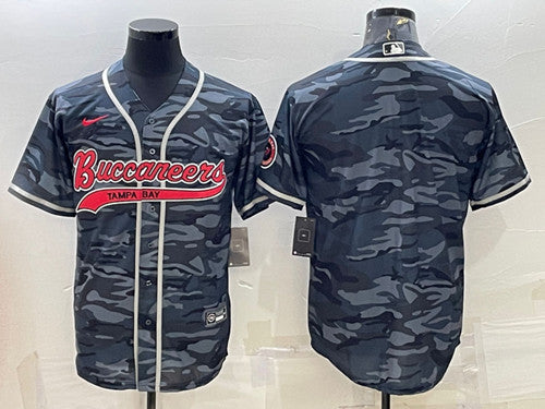 Blank Gray Tampa Bay Buccaneers camo Camo jersey