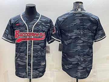 Blank Gray Tampa Bay Buccaneers camo Camo jersey
