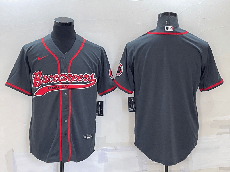 Custom Tampa Bay Buccaneers grey jersey