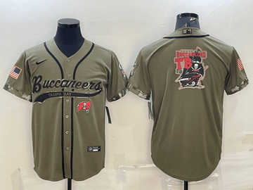 Tampa Bay Buccaneers olive Salute To Service jersey