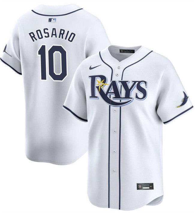 Amed Rosario Tampa Bay Rays white Limited jersey