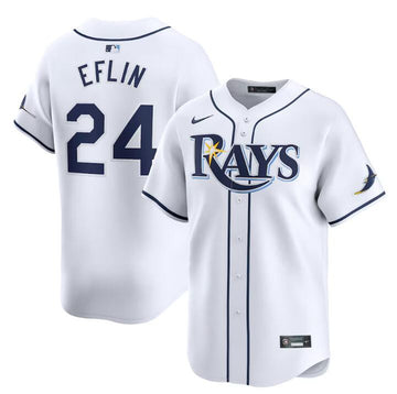 Zach Eflin Tampa Bay Rays white Limited jersey