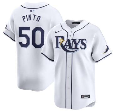 Rene Pinto Tampa Bay Rays white Limited jersey