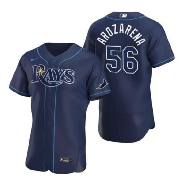 Randy Arozarena Tampa Bay Rays navy jersey