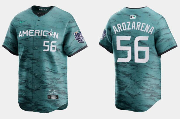 Randy Arozarena Tampa Bay Rays teal All-Star jersey