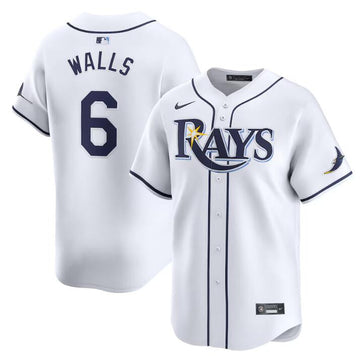 Taylor Walls Tampa Bay Rays white Limited jersey