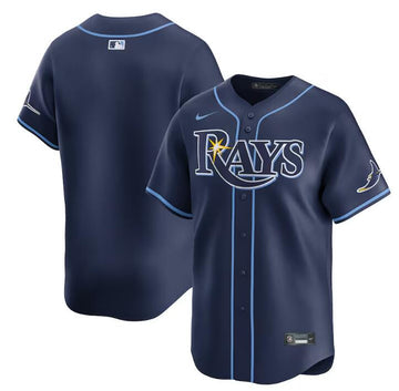 Custom Tampa Bay Rays navy Limited jersey