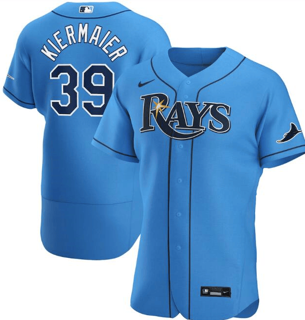 Tampa Bay Rays blue jersey