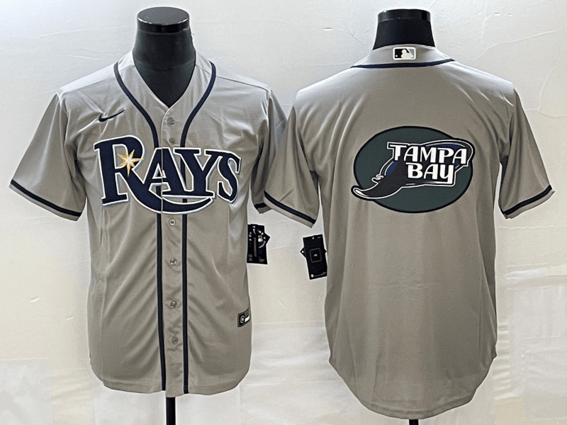 Tampa Bay Rays gray jersey
