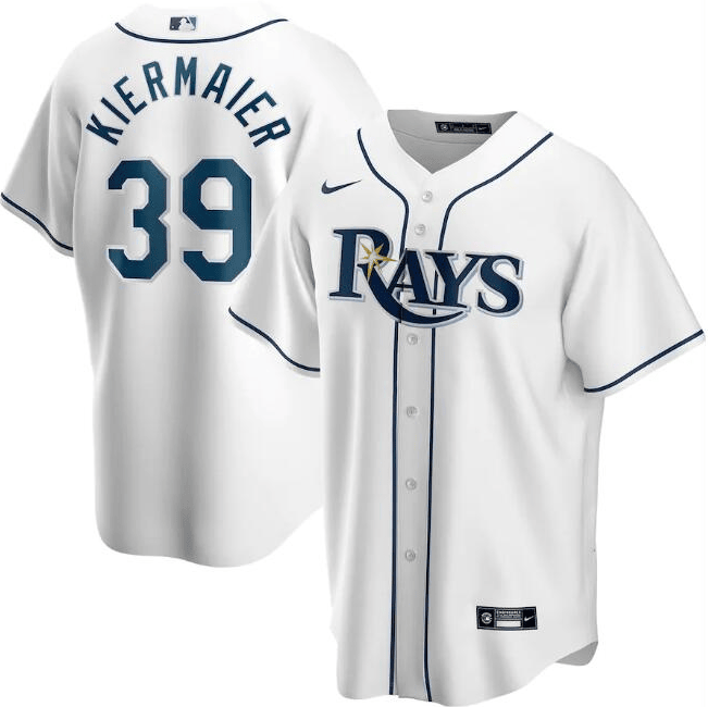 Tampa Bay Rays white jersey