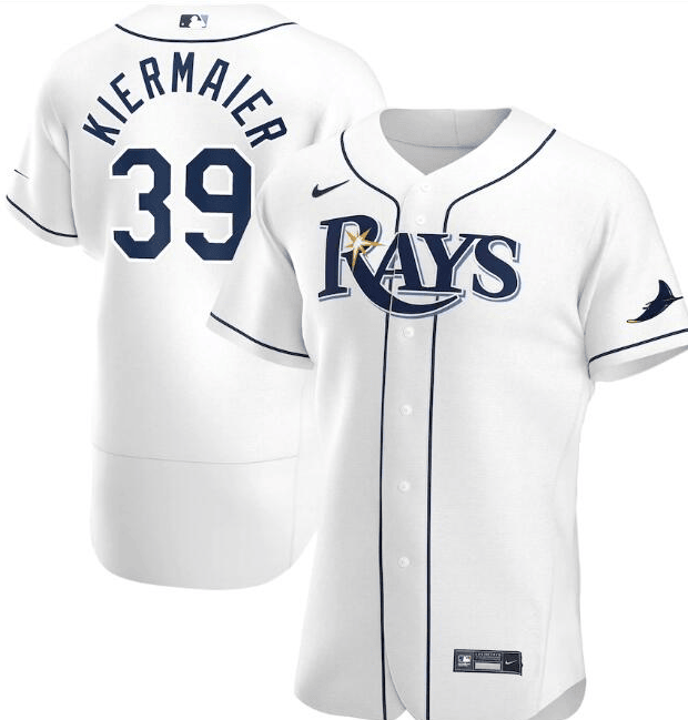 Tampa Bay Rays white jersey