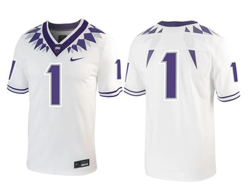 TCU Horned Frogs white Game jersey