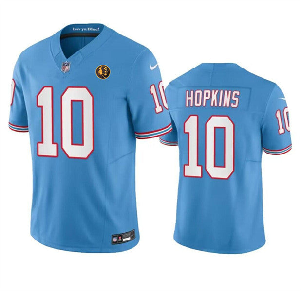 DeAndre Hopkins Tennessee Titans blue Vapor jersey