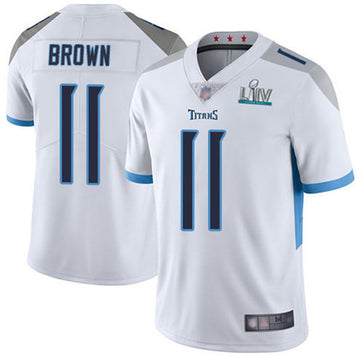 A.J. Brown Tennessee Titans white Vapor jersey
