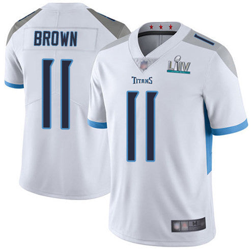 A.J. Brown Tennessee Titans white Vapor jersey