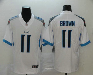 A.J. Brown Tennessee Titans white Vapor jersey