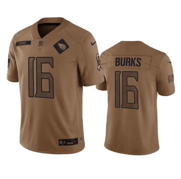 Treylon Burks Tennessee Titans brown Salute To Service jersey