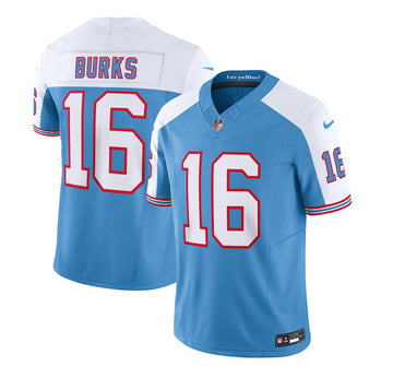 Treylon Burks Tennessee Titans blue Limited jersey