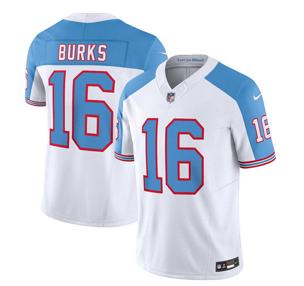 Treylon Burks Tennessee Titans white Limited jersey
