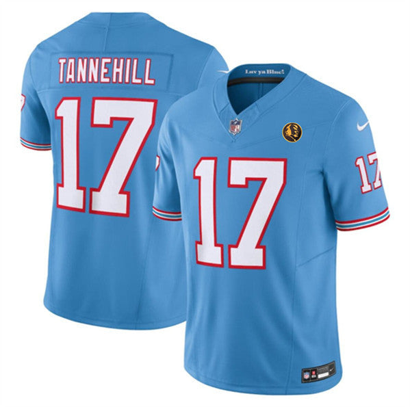 Ryan Tannehill Tennessee Titans blue Vapor jersey