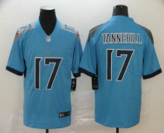 Ryan Tannehill Tennessee Titans blue Vapor jersey