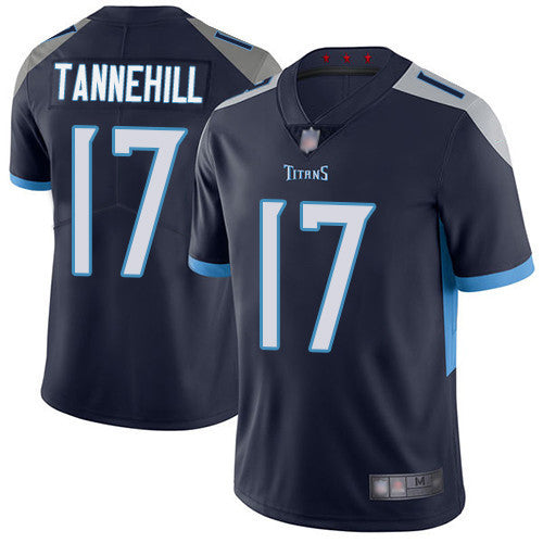 Ryan Tannehill Tennessee Titans navy Vapor jersey