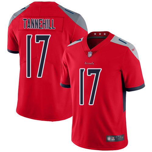 Ryan Tannehill Tennessee Titans red Vapor jersey