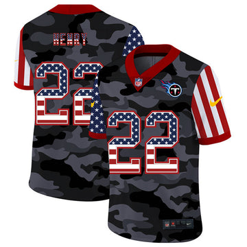 Derrick Henry Tennessee Titans camo Limited jersey