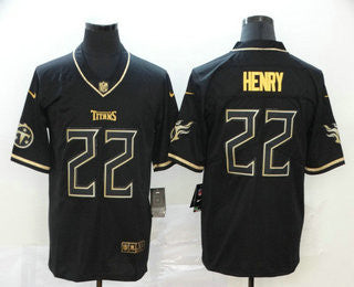 Derrick Henry Tennessee Titans black jersey