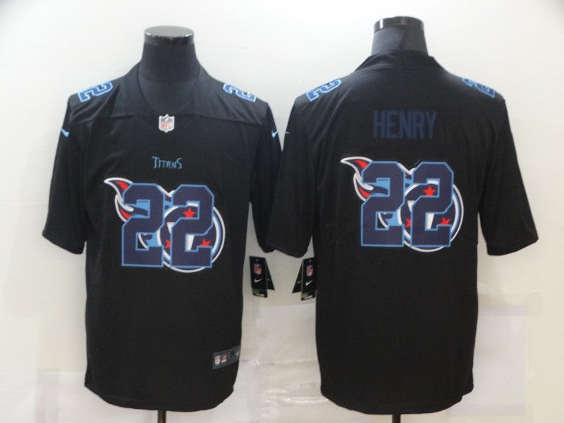 Derrick Henry Tennessee Titans black Vapor jersey