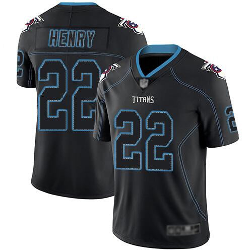 Derrick Henry Tennessee Titans black Lights Out jersey