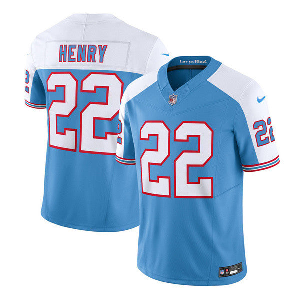 Derrick Henry Tennessee Titans blue Limited jersey