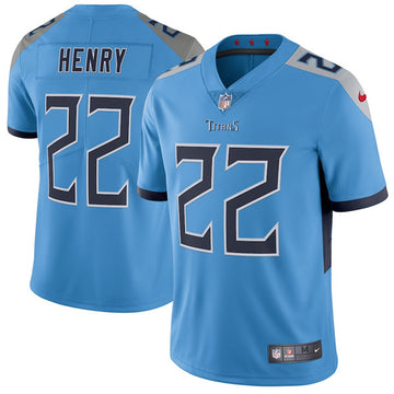 Derrick Henry Tennessee Titans blue Vapor jersey