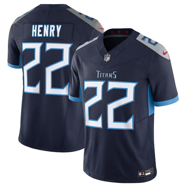 Derrick Henry Tennessee Titans navy Untouchable jersey