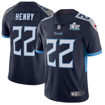 Derrick Henry Super Bowl Liv Tennessee Titans navy Untouchable jersey