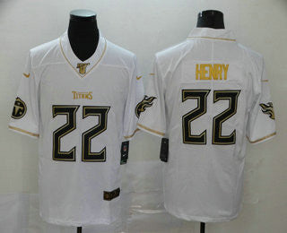 Derrick Henry Tennessee Titans white jersey