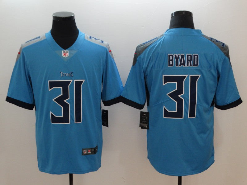 Kevin Byard Tennessee Titans blue Vapor jersey