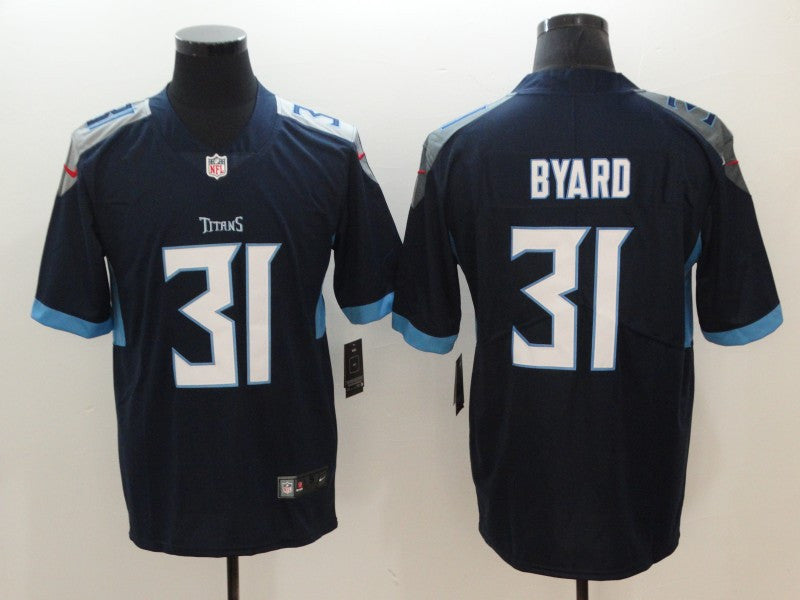Kevin Byard Tennessee Titans navy Vapor jersey
