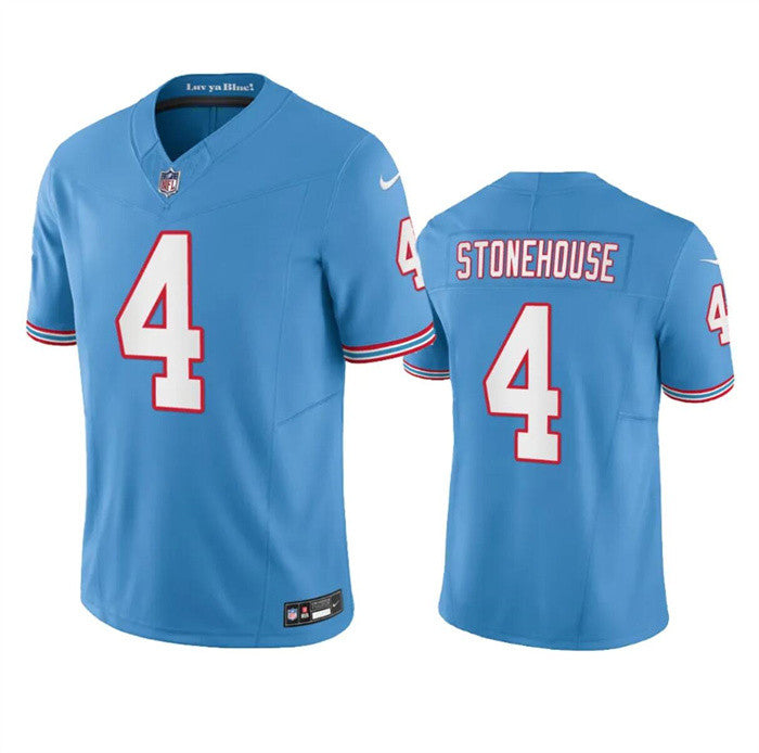 Ryan Stonehouse Tennessee Titans blue Limited jersey