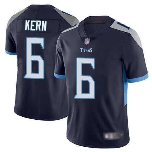 Brett Kern Tennessee Titans navy Vapor jersey