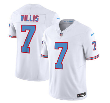 Malik Willis Tennessee Titans white Limited jersey