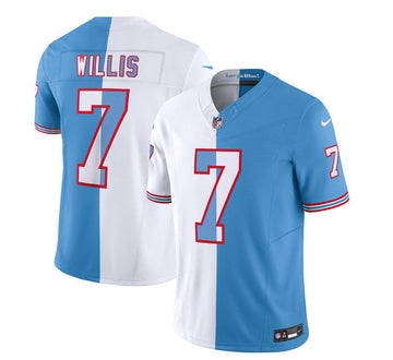 Malik Willis Tennessee Titans white Vapor jersey