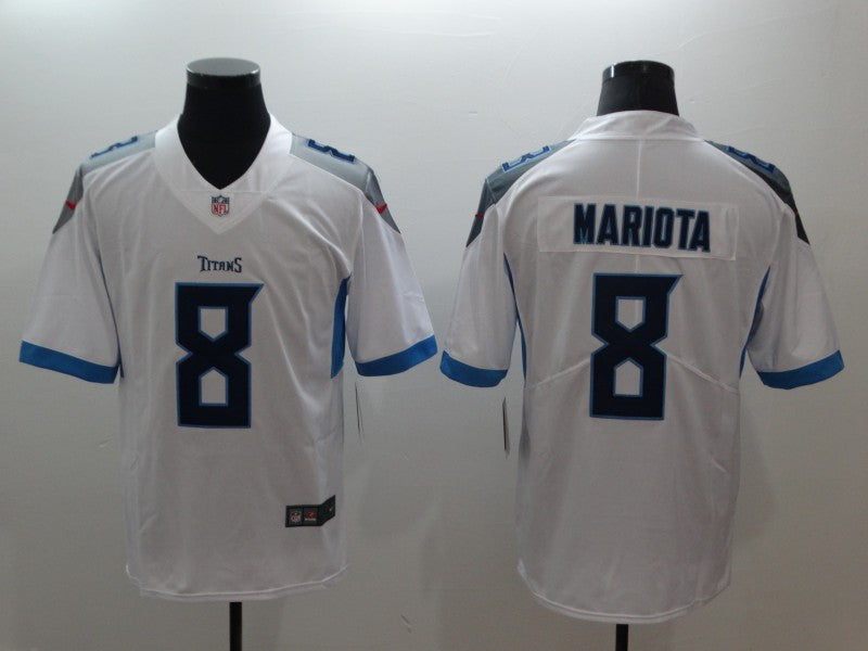 Marcus Mariota Tennessee Titans white Vapor jersey